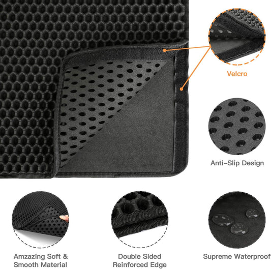 Honeycomb Double Layer Cat Litter Mat